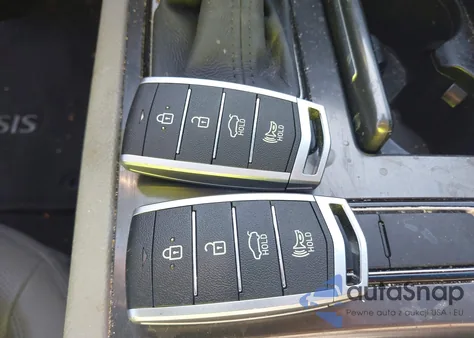 2018 Genesis G80 3.8 из США, поврежденный, VIN KMHGN4JE4JU230664